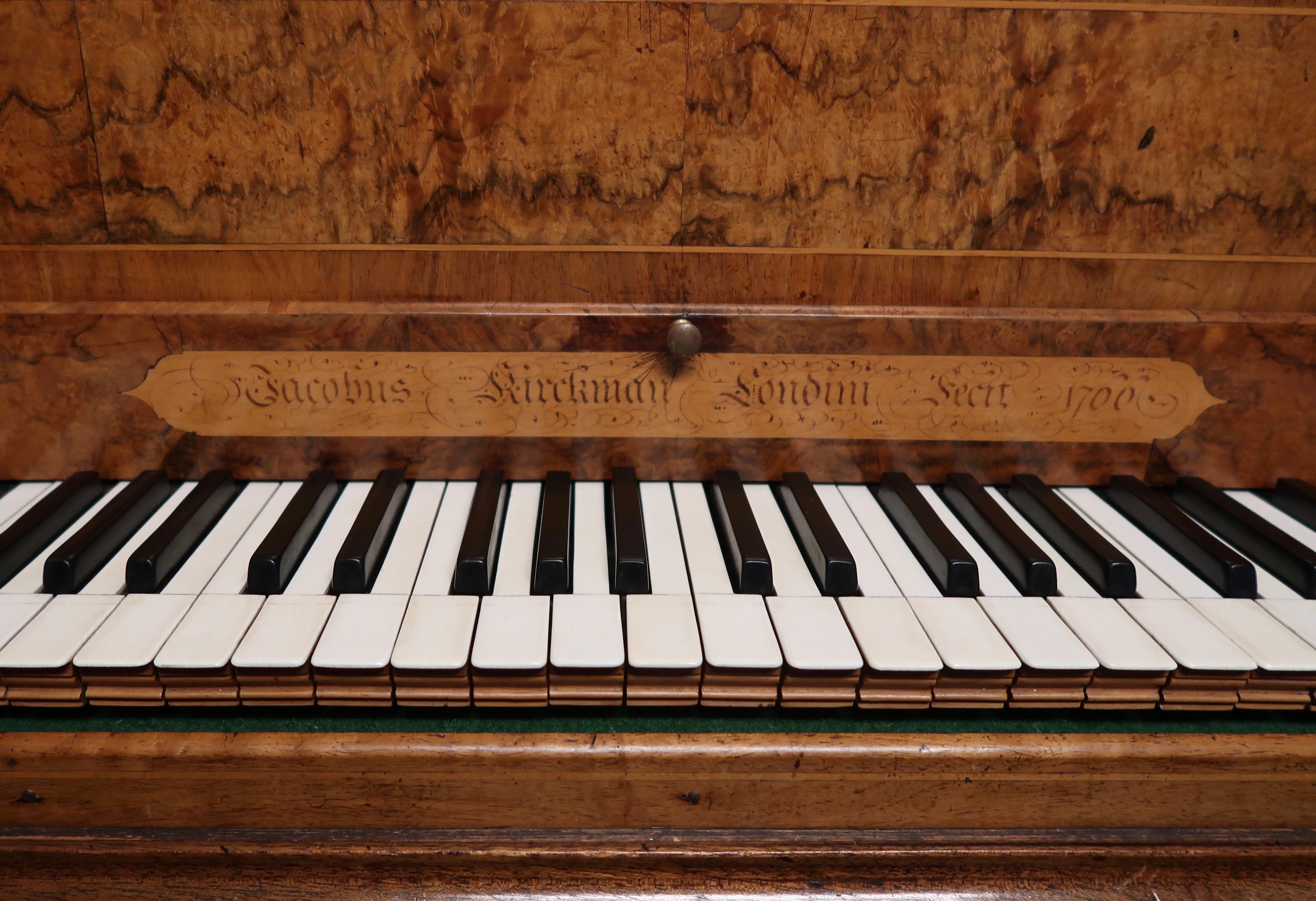 Harpsichord Nameplate