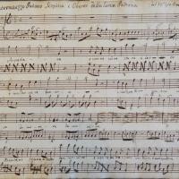 Page from Giovanni Battista Pergolesi’s intermezzo La serva padrona
